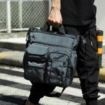 Tide Outdoor Single Shoulder Inclined Satchel Bag Men Personality Business Briefcase Business Crosswalk Casual Handbag