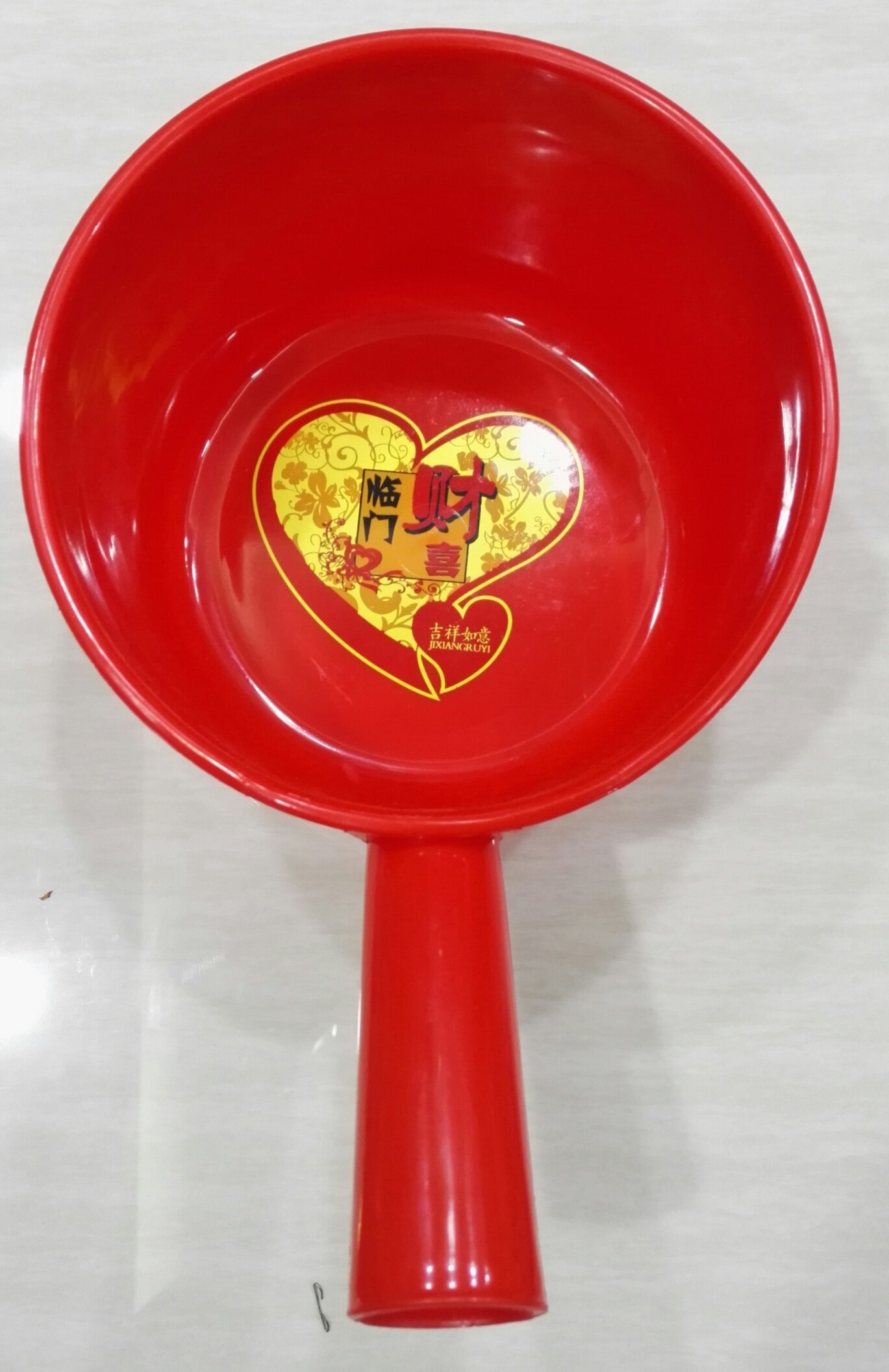 塑料红色家用水瓢水舀耐摔厨房厕所浇花工业工厂加厚摔不烂水勺2l