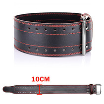 Professional cowhide lifting belt lifting weight squatting fitness fitness instrument belt