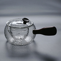 Tea artifact temperature hua cha hu heat-resistant side to glass pot tea kung fu tea set Electric ceramic stove