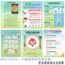 Prevention of new coronavirus propaganda posters epidemic prevention and control slogans to fight the epidemic enterprises to resume work requirements stickers