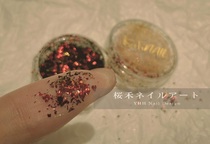 Sakura Hemi glitter (3# red brush) fine powder sequin polarized powder imported limited powder diy gold foil