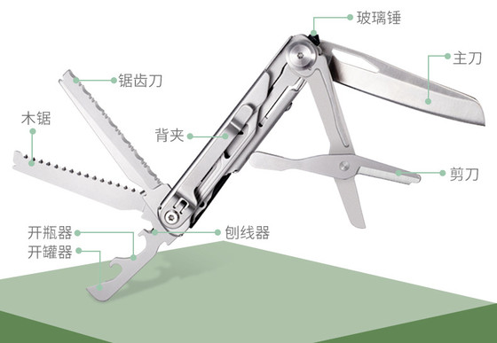EDC Daily Outdoor Multi-Function의 대규모 나이프 펜치 다목적 도구 비상 치아 나이프 소형 가위 동맥류의 조합 EDC Daily Outdoor Multi-Function의 대규모 나이프 펜치 다목적 도구 비상 치아 나이프 소형 가위 동맥류의 조합