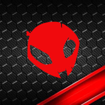 Yunchuang car stickers S1000RR Alien helmet Stickers Motorcycle Stickers Waterproof reflective decals