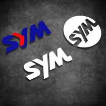 SYM Taiwan Sanyang motorcycle GR125 JP150 Motorcycle sticker personality waterproof reflective decal