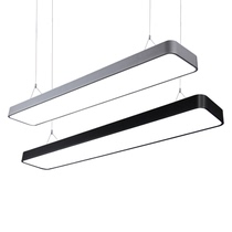 LED office chandelier Long strip lighting Office building hanging line light Commercial lighting Office building study aluminum lamps