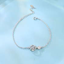 Cosmic Planet Starry Sky Bracelet Women Han Prints personality Small crowdDesign student hand ring Bestie gift