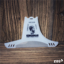 Riharajuku custom BARBER special beard trim contour comb shaving comb shaving comb