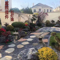 Stone carving stone lantern day l style courtyard antique old Chinese stone lantern courtyard garden hotel garden landscape ornaments