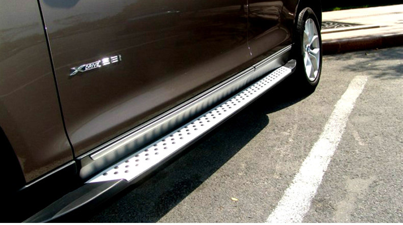 宝马x1改装迎宾脚踏板14款x1x3新x5x6x4车外门槛条侧踏板改装专用