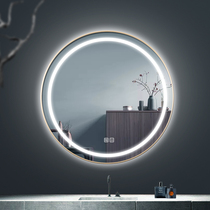 Smart mirror touch LED defogging bathroom mirror wall toilet with light makeup mirror Bluetooth wall mounted mirror custom