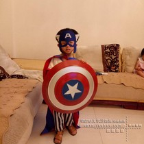 loft Industrial Wind Captain America shield wall decoration Avengers creative bar decorations wrought iron wall hanging