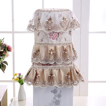 European drinking Machine cover dust cover lace drinking water cover two-piece drinking machine bucket cover household water bucket cover simple