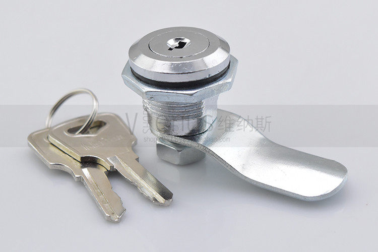 海坦电柜锁 机柜锁 配电箱锁 ms802转舌锁 控制箱柜门锁 圆柱锁