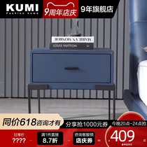 Nordic bedside table Simple modern master bedroom small apartment Bedroom furniture Side cabinet locker Italian minimalist small cabinet