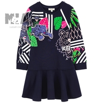 Europe Kenzo Takata Virtuous Three Autumn Winter Womens Clothing Side Tiger Head Dress