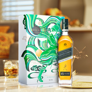 Johnnie Walker 尊尼获加绿牌绿方威士忌750ml礼盒特别版进口洋酒