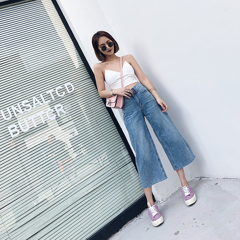 宁小雪 5.30 10点上新 8.5折包邮 请提前加购 九分牛仔裤