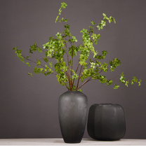 Simulation flower Japanese Bell leaf horse drunken Wood multi-petal leaf table decoration Leaf model room porch green plant ornaments