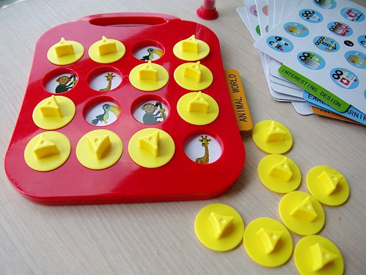 儿童记忆棋亲子游戏互动女男孩桌游提高专注力记忆力训练益智玩具