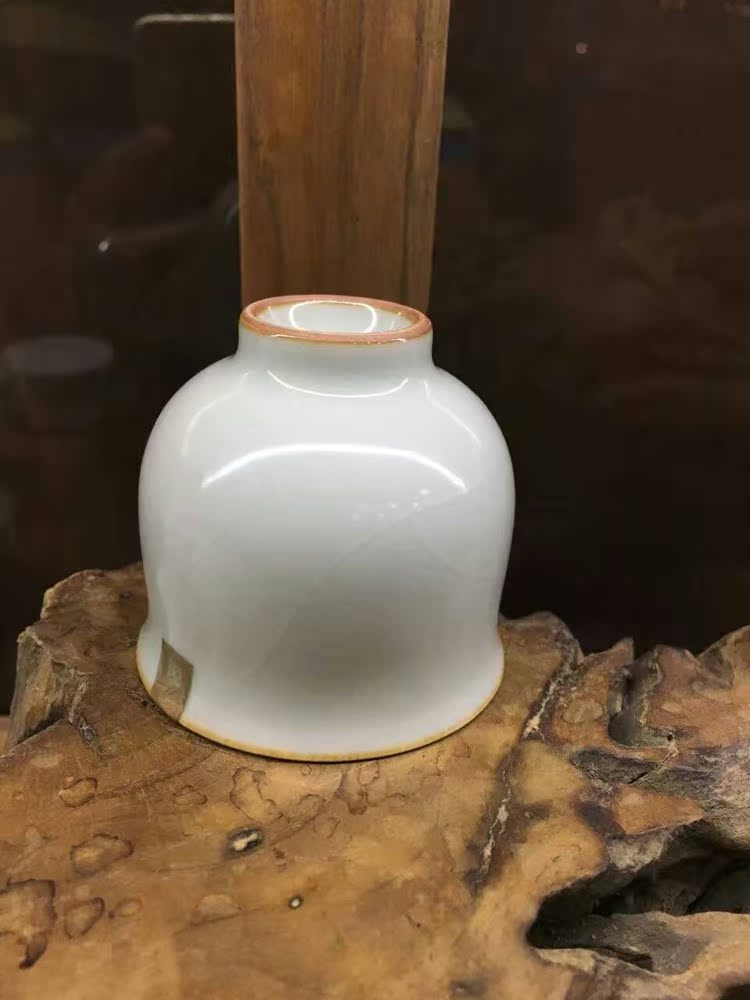 分寸汝窑 生香杯 天青开片汝瓷茶杯品杯个人杯 非柏采问鼎晓芳_不打折