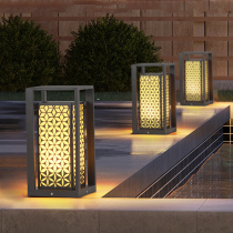 Lawn lamp outdoor waterproof Villa modern Chinese courtyard lamp Garden District Park outdoor landscape grass lamp