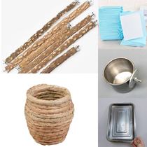Prickly Pepper Stick Wood Stand Bar Bird Cage Stop Rod Bird Nest Disposable Urine Mat Eating Box Bird Supplies Wild Parrot Out Bag