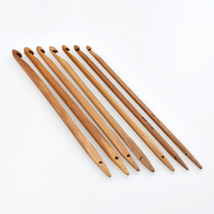 竹木魔法一本针毛线钩针工具套装毛衣针织衫编织勾针手工编织钩针