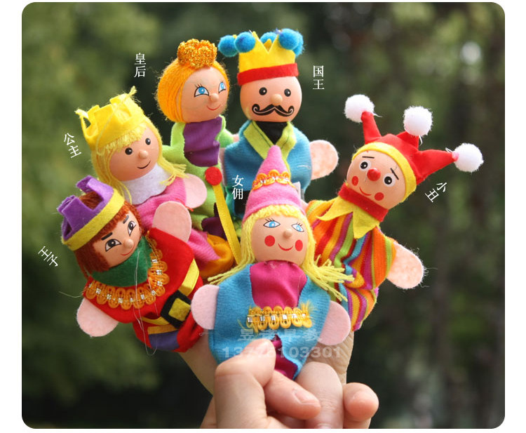 Мягкая детская игрушка 2套包邮迷你小动物指偶玩具手指玩偶宝宝安抚玩偶手偶幼儿园早教 Yu nuo