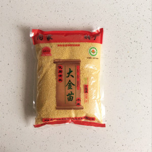 内蒙赤峰天山福润东方小米1公斤装,有机米,月