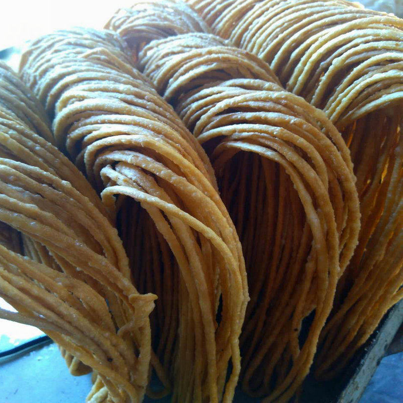 【买4送1】湖北天门特产哈散虾散虾栅馓子农家手工油散子小吃500g