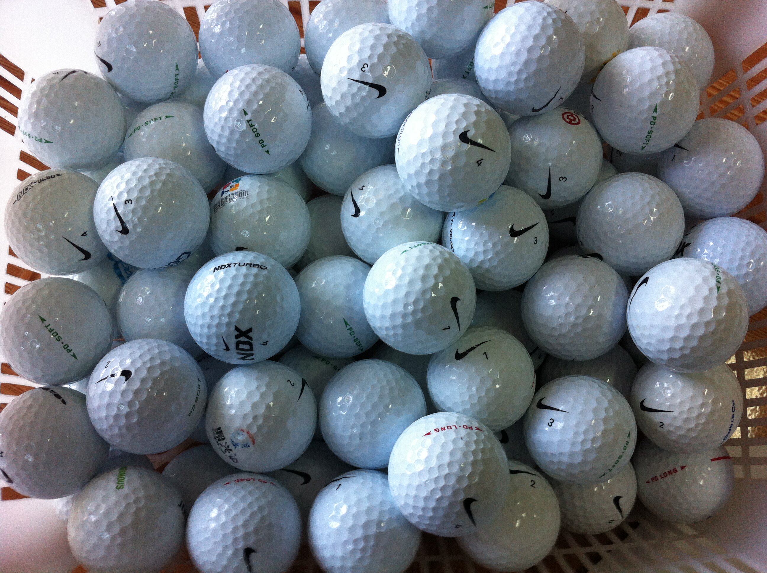 二手高尔夫球混合级杂牌球高尔夫球高尔夫二手球高尔夫用浙江包邮