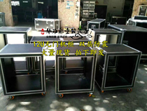 12u doorless double-layer shockproof cabinet mixer amplifier air box cabinet manufacturer custom