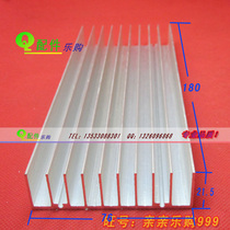 Rectangular heat sink factory direct heat sink 76*21 5*180 200MM
