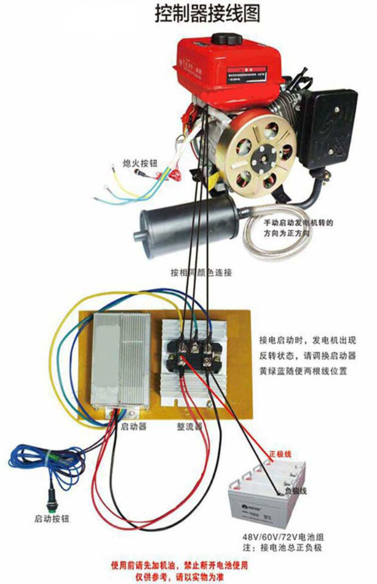 包邮增程器配件自动油门变频启动控制器 48v60v72v电动车新品