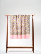 WeinNan WEINAN true silk full embroidered VINTAGE Kashmir cashmere PASHMINA handmade shawl scarves 231