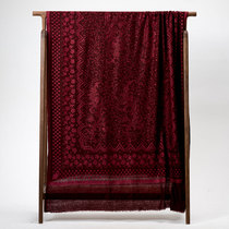 WeinNan WEINAN GENTS collection fabric true silk full embroidered Kashmiri cashmere shawl scarves 137