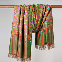 WeinNan WEINAN Collection grade Double sided handmade Carney Kashmir cashmere shawl with autumn and winter style 319