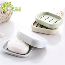 PP soap box with lid handmade soap box drain creative soap box soap box double drain soap box