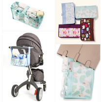 Super quality Korean elephant ears baby carriage hanging bag storage bag cart hanging bag storage bag accessories