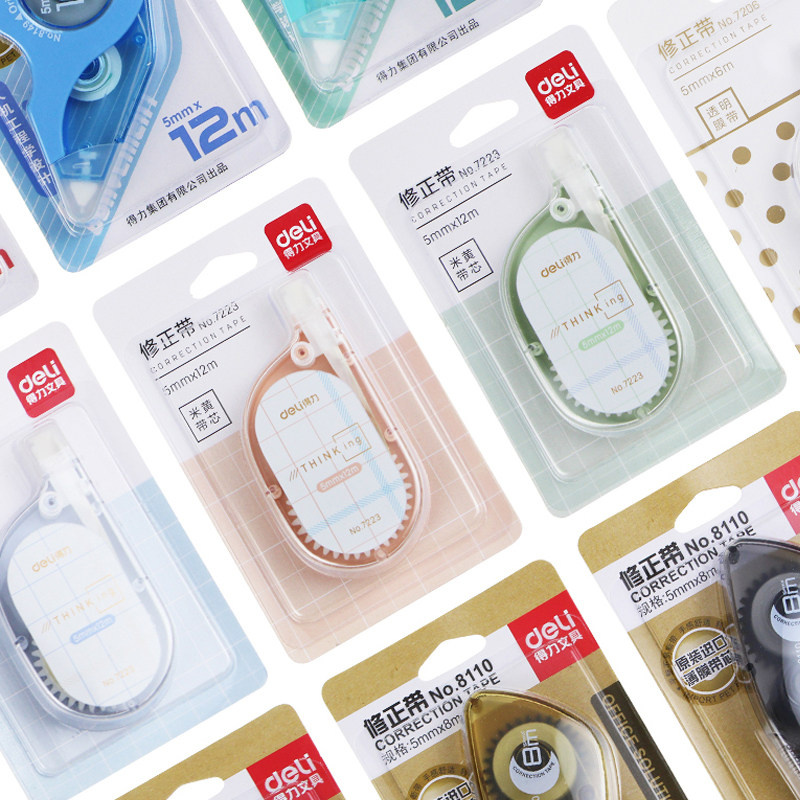  shipping 30m correction tape for hobby, correction tape for cartoon students, continuous tape wholesale with large capacity