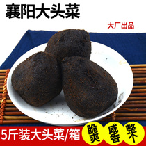 Fresh Xiangyang Kohlrabi whole box of 5 pounds mustard pickles Orangutan farm homemade Xiangfan Kongming dishes under the meal group