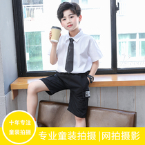 Fuzhou childrens clothing shot Fuzhou boy shooting net shooting clothing hat jewelry toy Yu Chen Taobao shot