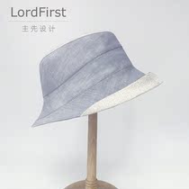 LordFirst designed the original handmade Japanese fisherman hat visor two-color Bucket hat