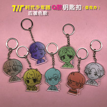 TNT era juvenile group key buckle original cartoon and song Yaxuan Liu Yaowen Ma Jiaqi Ding Chengxin Tongtong