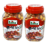 2 bottles of three red crispy peppers Guizhou Zunyi specialty Sesame peanut crispy pepper 350g