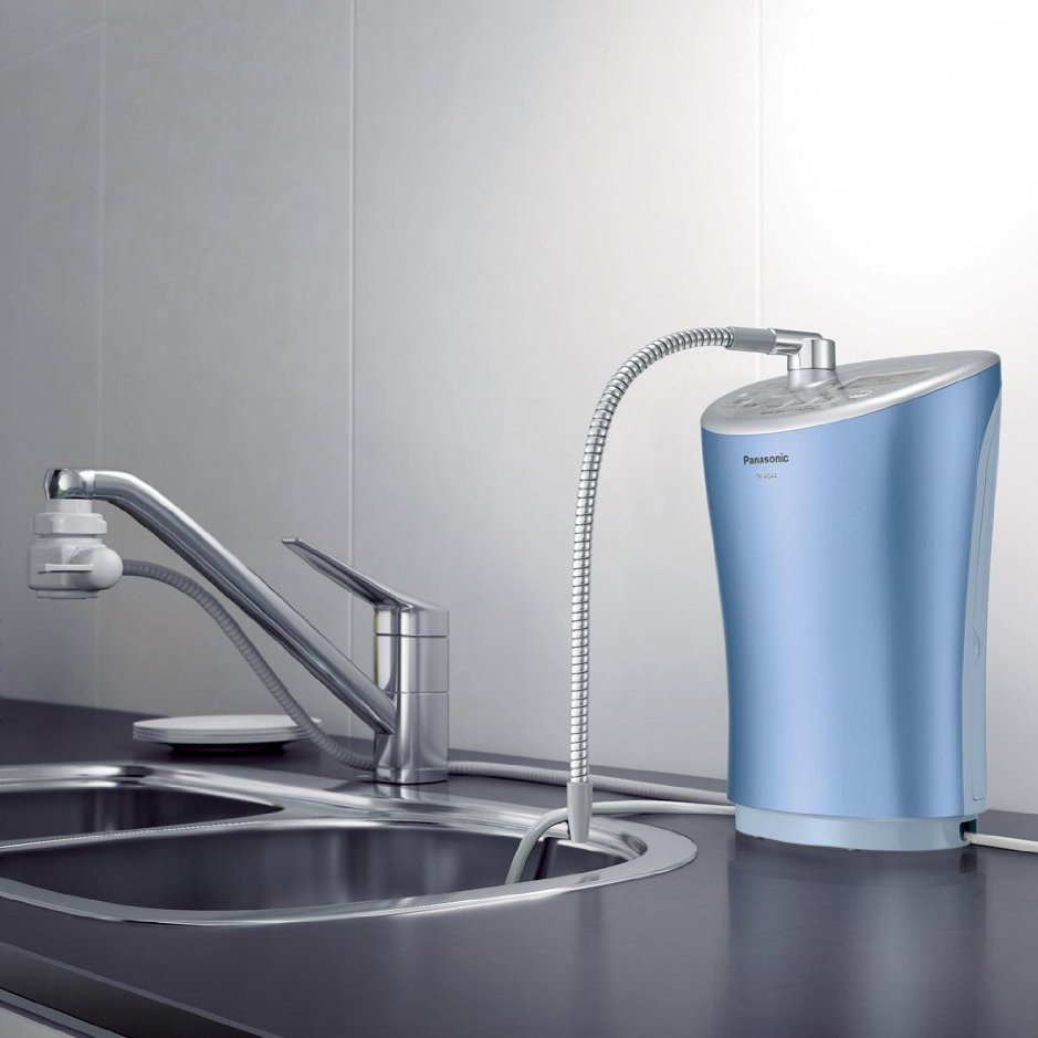 日本代购 日本制松下tk-as44高端超滤电解富氢水机家用水素净水器_9折