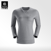 Kele Stone 820204 Womens Outdoor Sports Casual Sleeve Head Round Neckline