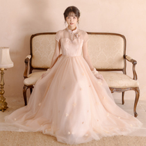 Sichuan Dei Time: No Downfall Cherry Original Design Custom Country Wind Wedding Dresses Handmade Stitches