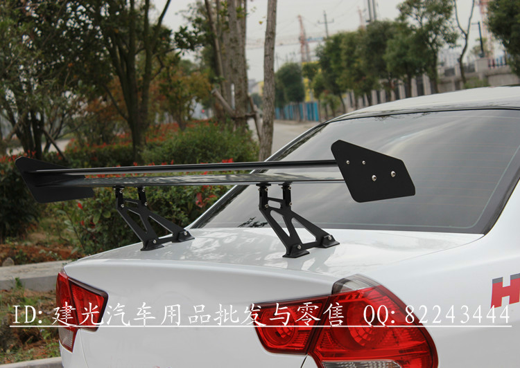 Xe tail phổ sedan hatchback miễn phí đấm tất cả các hợp kim nhôm khoan miễn phí clip loại sửa đổi đuôi wing